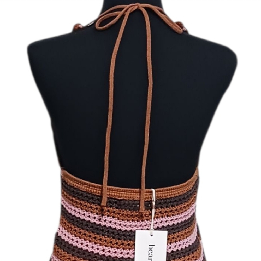 Heartloom Paola Crochet Halter Maxi Dress REVOLVE - Picture 6 of 12